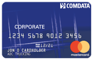 Comdata Mastercard Corporate Fleet Card